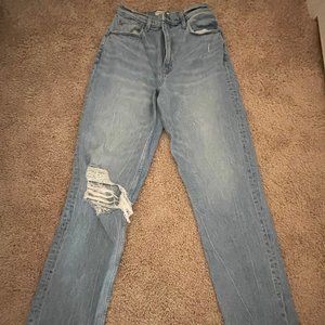Abercrombie & Fitch Ultra High Rise 90's Straight Jean